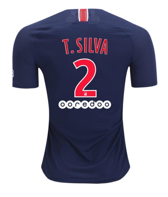 PSG Thiago Silva Home Jersey 2018/19