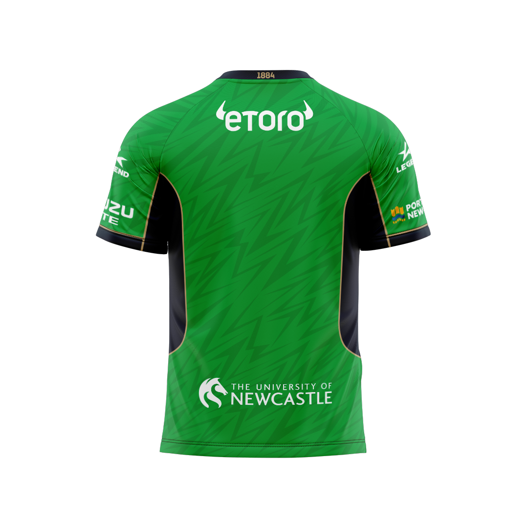 Newcastle Jets 24/25 Isuzu Ute A-League Men’s GK Green Jersey