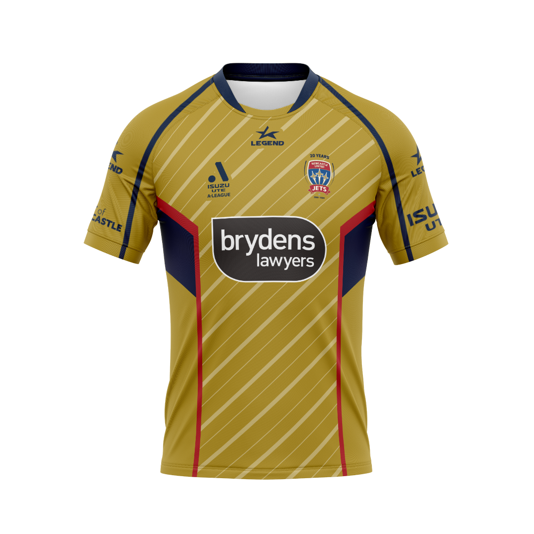 KIDS | Newcastle Jets 24/25 Isuzu Ute A-League Men’s HOME Jersey