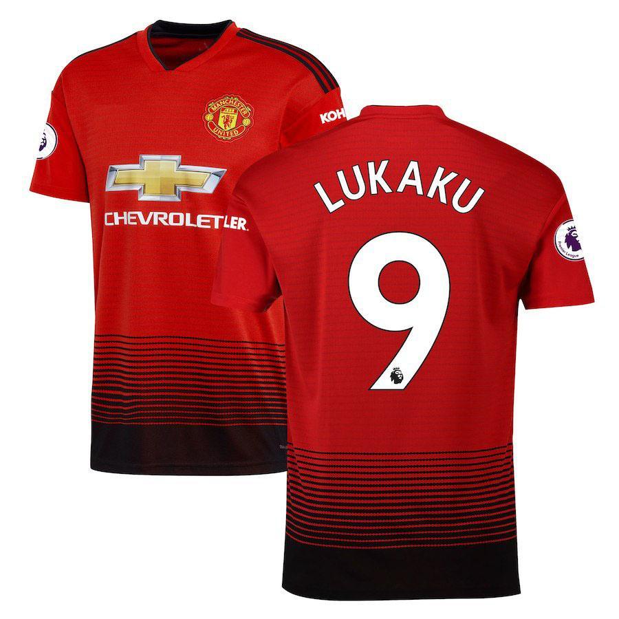 Manchester United Romelu Lukaku Home Jersey 2018/19