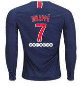 PSG Mbappe Long Sleeve Home Jersey 2018/19