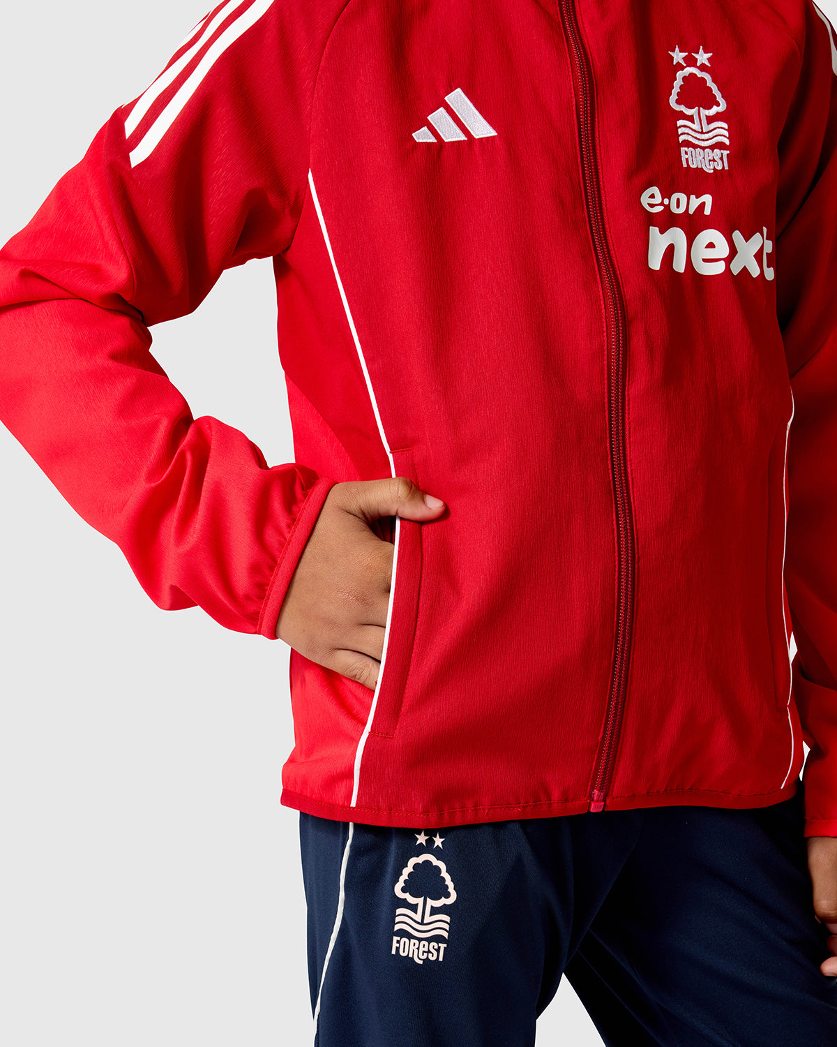 NFFC Junior Red Walk Out Jacket 25/26