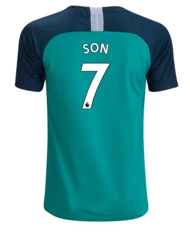 Tottenham Hotspur Son Youth Third Jersey 18/19