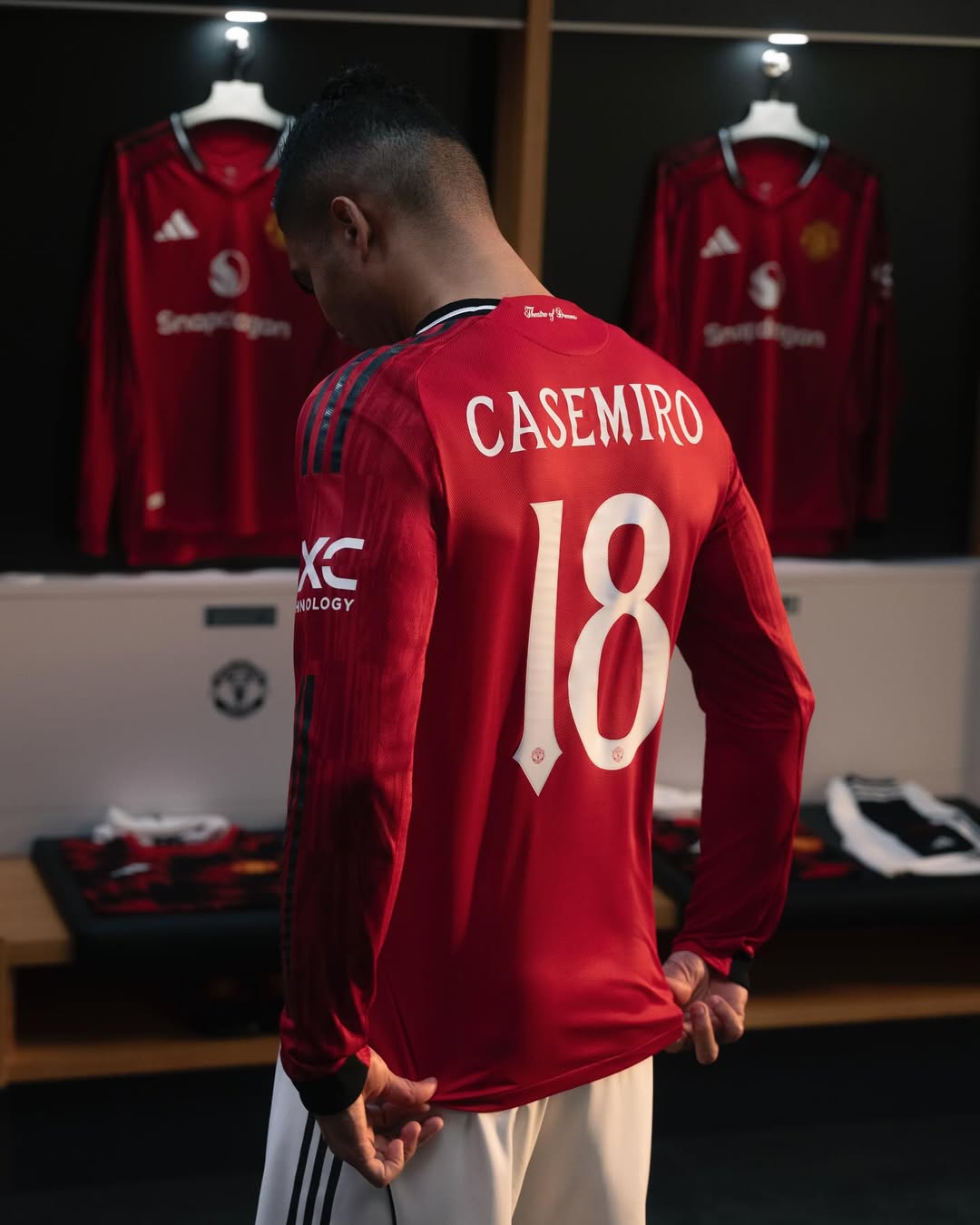 Manchester United Home Long Sleeves 25/26