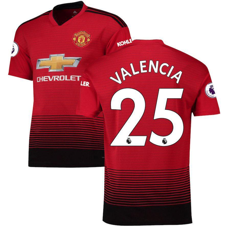 Manchester United Valencia Home Jersey 2018/19