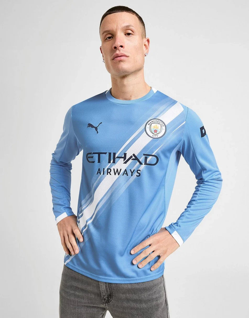 Manchester City Home Long Sleeves 25/26