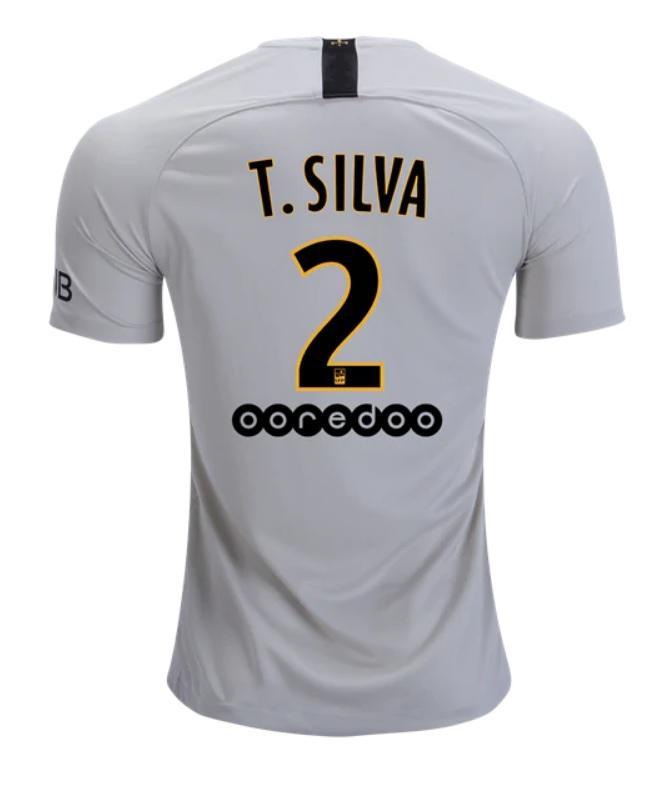 PSG Thiago Silva Away Jersey 2018/19