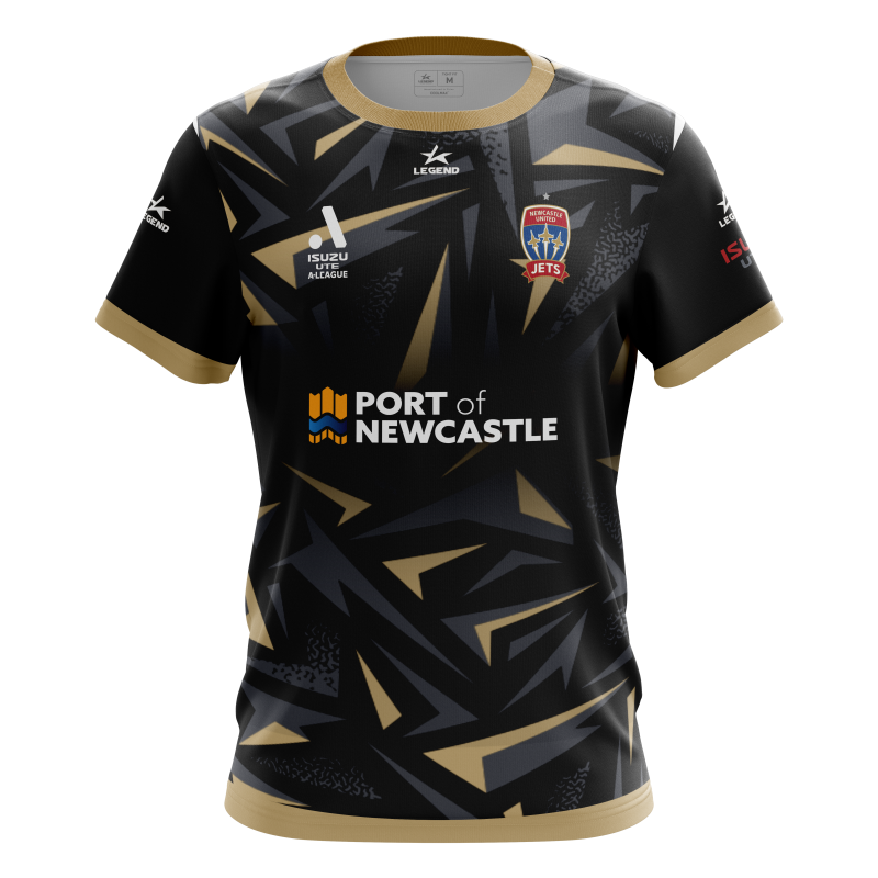 Newcastle Jets 22/23 Black GK Jersey