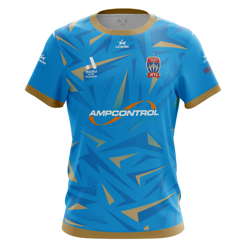 Newcastle Jets 22/23 Reflex Blue GK Jersey