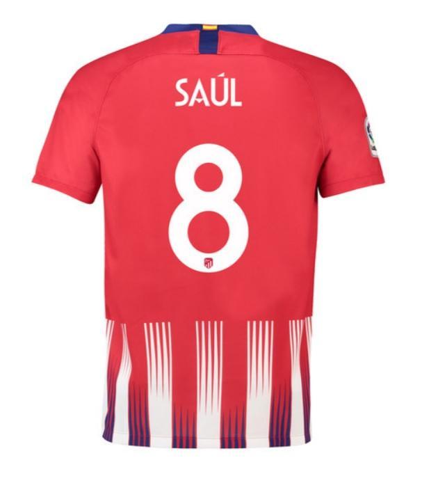 Atletico de Madrid Saul Home Jersey 2018/19