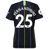 Fernandinho Manchester City Women's 2018/19 Away Jersey