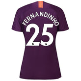 Fernandinho Manchester City Women's 2018/19 Third Player Jersey