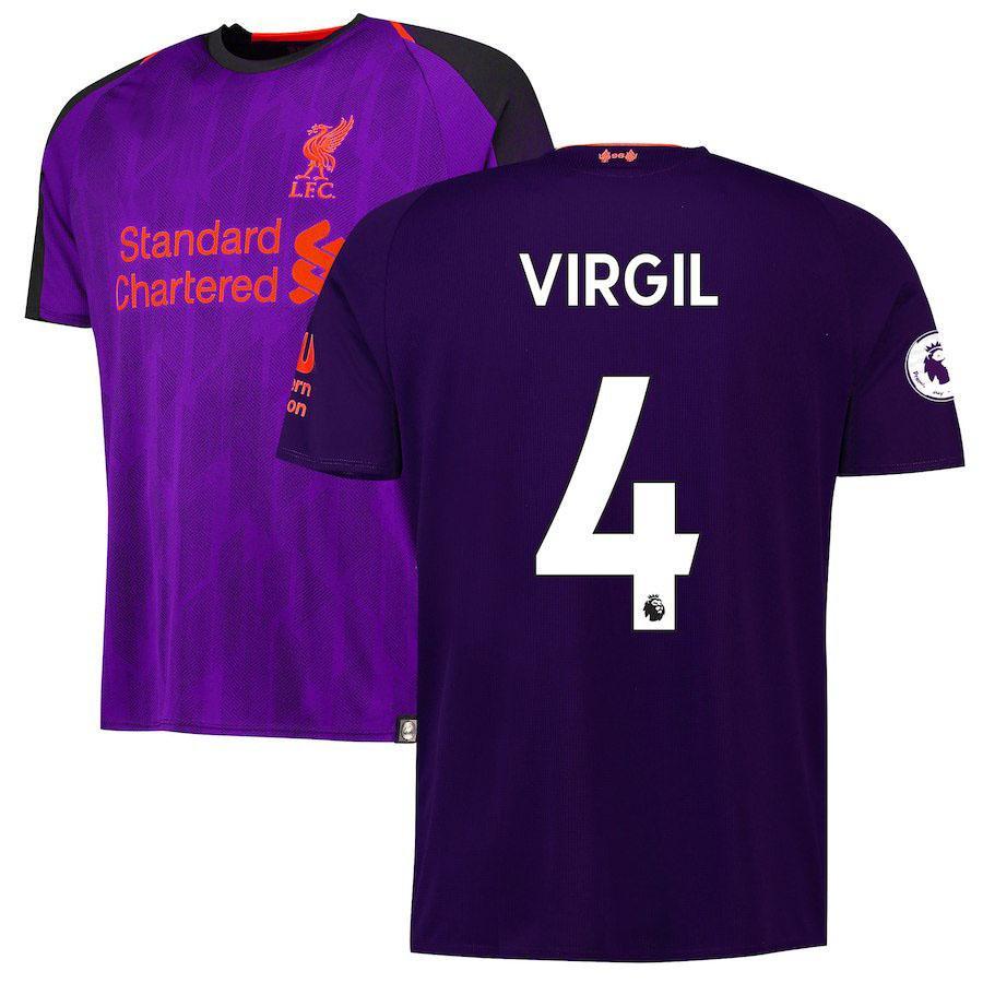 Liverpool Virgil Away Jersey 2018/19