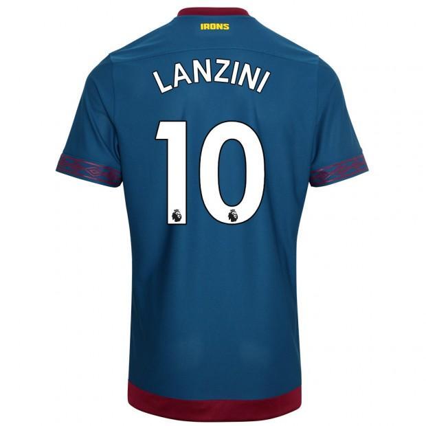 West Ham Lanzini Away Jersey 2018/19