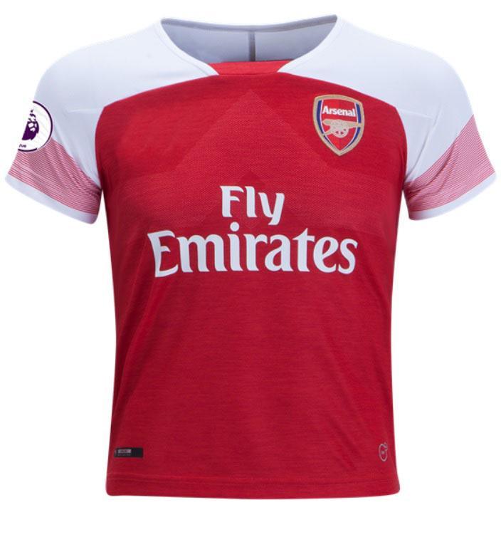 Arsenal Mkhitaryan Youth Home Jersey 18/19