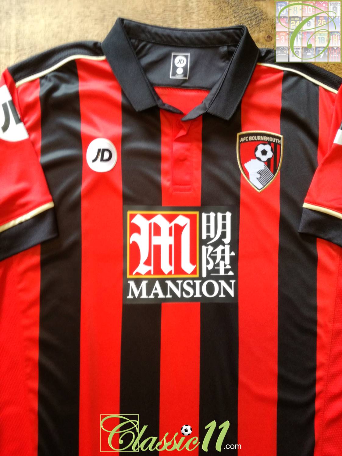 2016/17 Bournemouth Home Football Shirt (M) *BNWT*