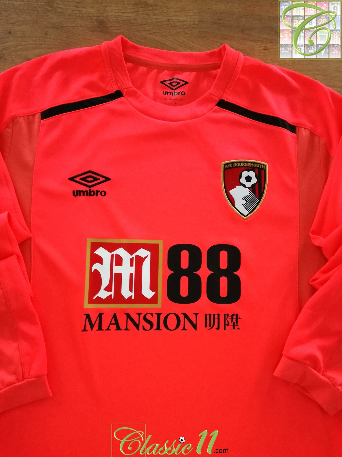 2017/18 Bournemouth Goalkeeper Football Shirt (L)