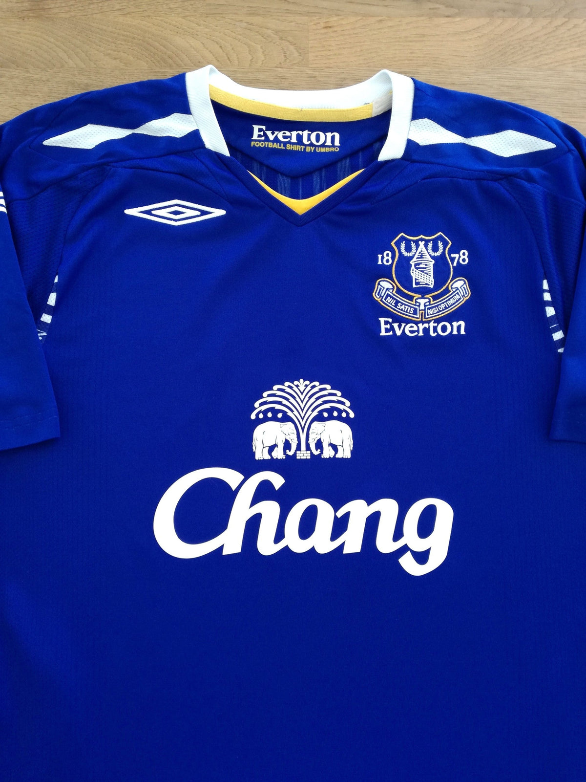 2007/08 Everton Home Football Shirt (M)
