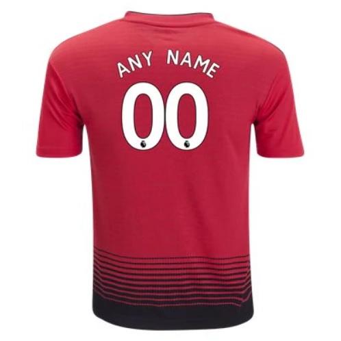 Manchester United Youth Custom Home Jersey 18/19