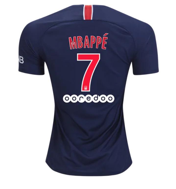 PSG Mbappe Home Jersey 2018/19