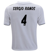 Real Madrid Sergio Ramos Youth Home Jersey 18/19