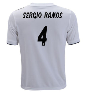 Real Madrid Sergio Ramos Youth Home Jersey 18/19