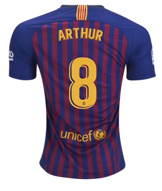 Arthur FC Barcelona 18/19 Home Jersey