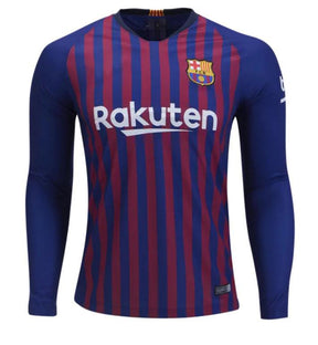 Umtiti FC Barcelona 18/19 Long Sleeve Home Jersey