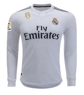 Real Madrid Marcelo Long Sleeve Home Jersey 2018/19