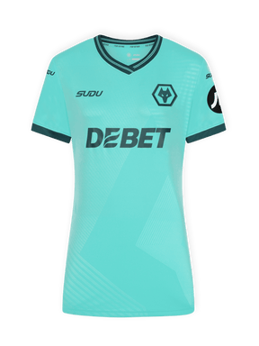 25-26 Wolves Away Shirt - Womens